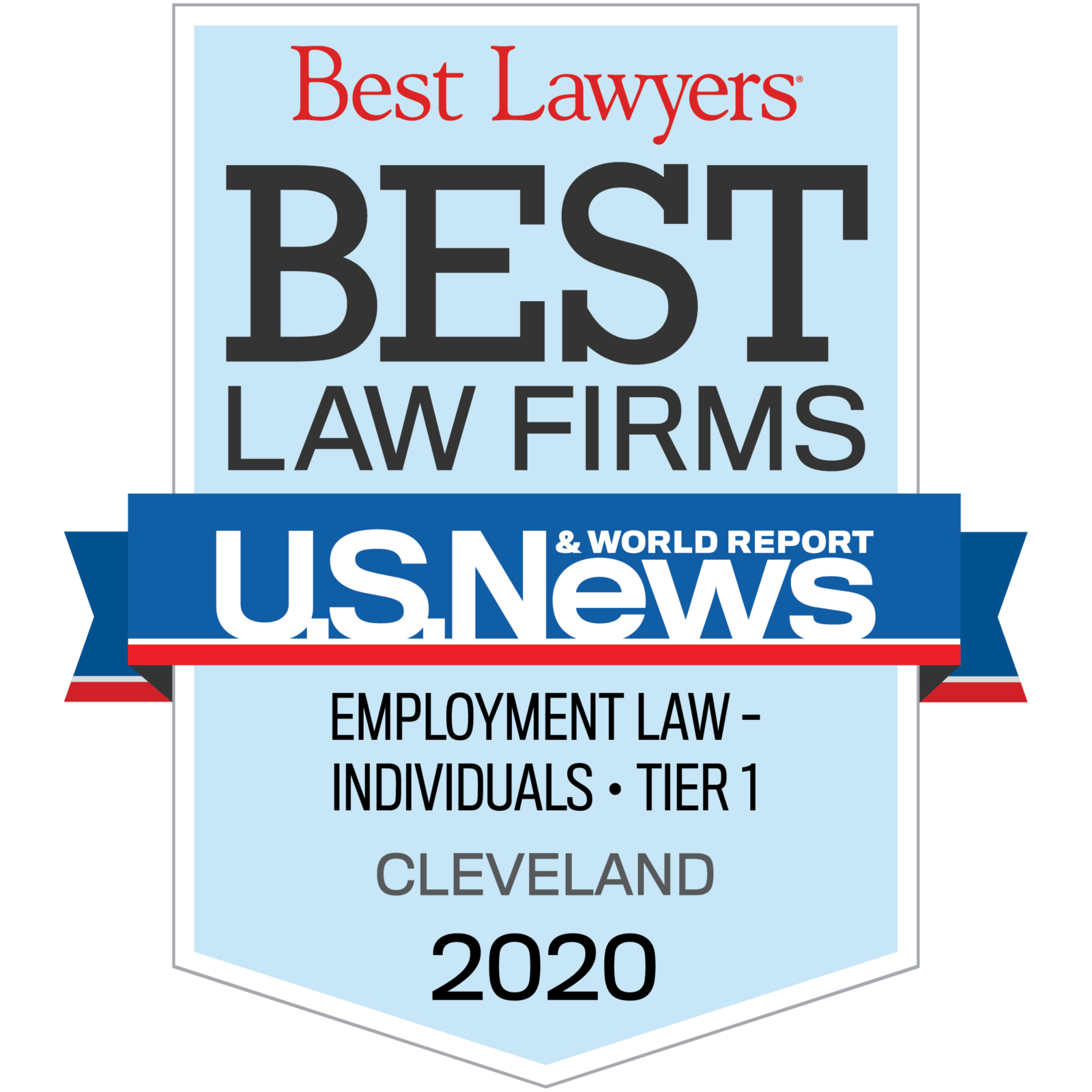 U.S. News Best Law Firms 2020 Badge
