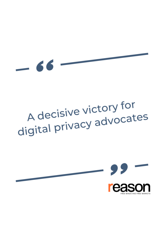 Bolek Besser scores decisive victory for digital privacy